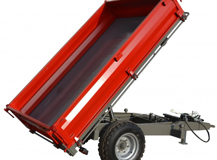 BICCHI mezőgazdasági pótkocsi 2.500 kg.